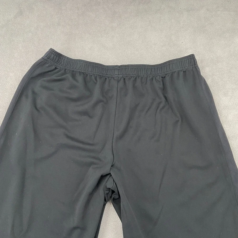 C9 By Champion Track Pants Men XL Black Straight Leg Drawstring Athletic Running